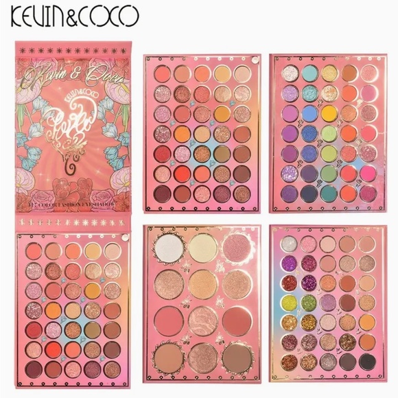 Kevin & coco 117 Eyeshadow Makeup Palette NEW - Picture 2 of 7
